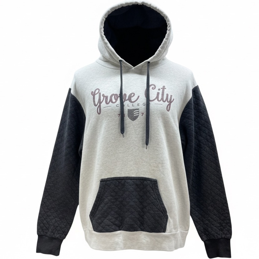 Grove City College University Quilted MV Sport Hoodie Mens XXL Cute‎ 3071